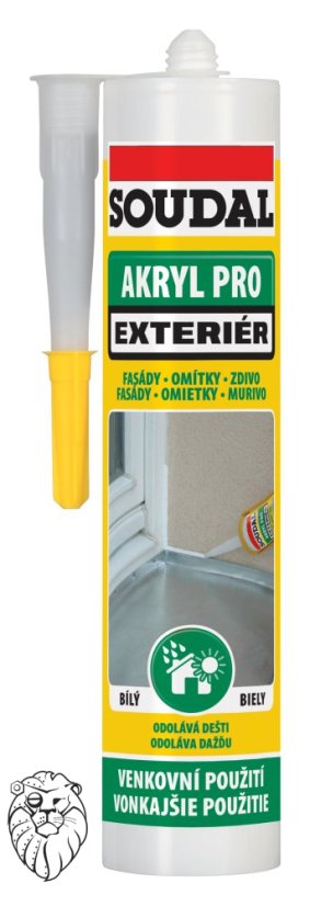 Akrylový tmel bilý EXTERIÉR