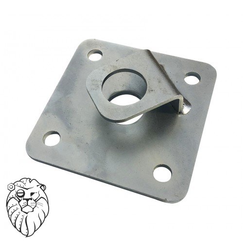 deska s pojistkou ocel ZB - velikost závitu: M24, šířka: 80 mm