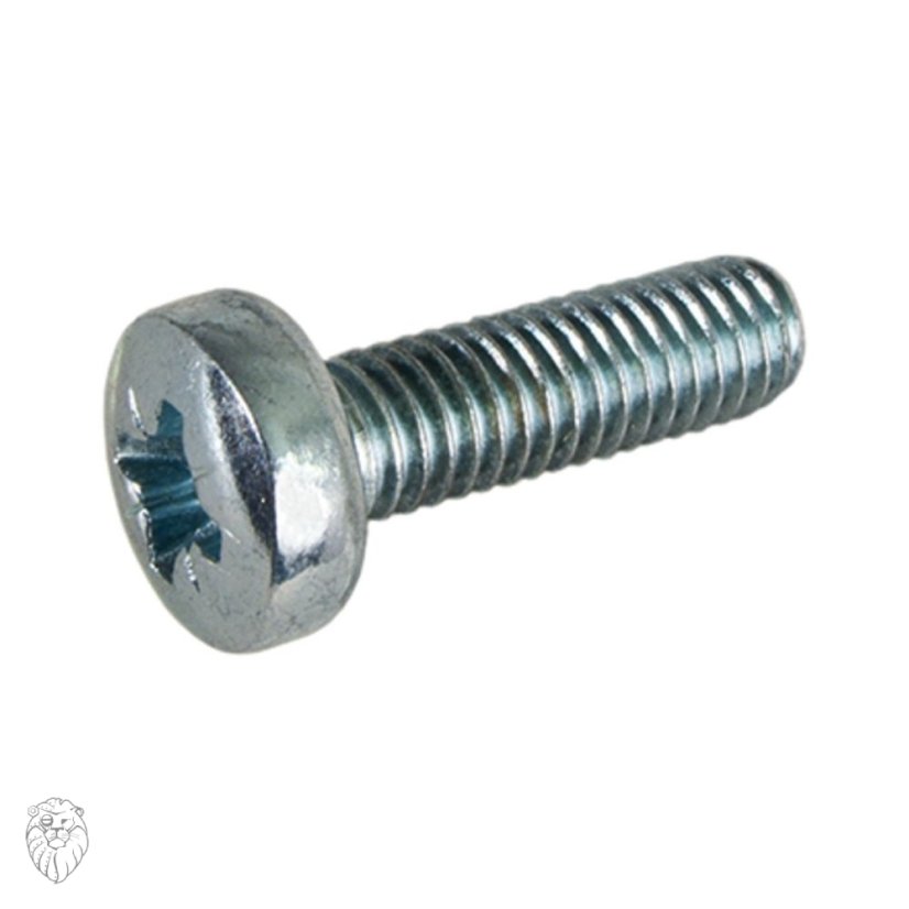 šroub půlkulatá hl. ocel 4.8 ZB