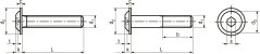 šroub půlkulatá ocel 10.9 ZČ