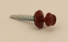 šroub farmářský ocel RAL 3011 červenohnědá