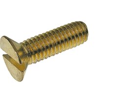 šroub zapuštěná mosaz bezPÚ