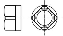 matice lešenářská ocel tř.8 bezPÚ