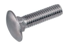 šroub vratový půlkulatá hl. ocel 4.6 ZB