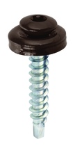 šroub farmářský torx ocel RAL 8017 hnědá