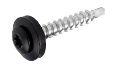 šroub farmářský torx ocel RAL 9005 černá