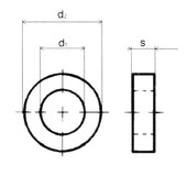 podložka plochá ocel bezPÚ