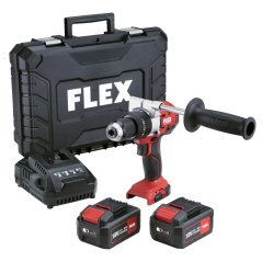 FLEX Aku příklepová vrtačka PD 2G 18.0-EC set 2x 5Ah a nabíječka