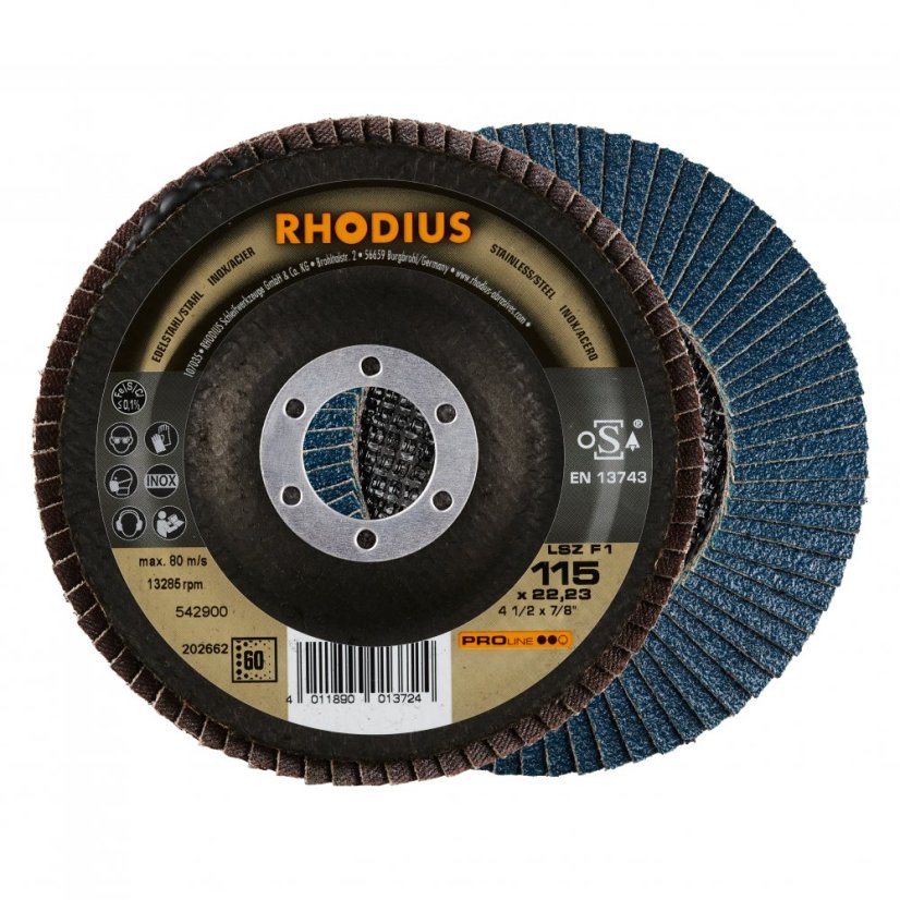 kotouče brusné ocel TUF180°