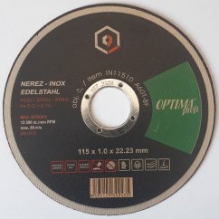 kotouče řezné ocel TUF180°