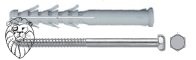 hmoždinka plast rámová - průměr: 10 mm, délka: 160 mm