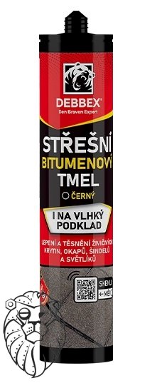 Střešní bitumenový tmel 310 ml