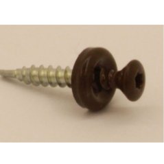 šroub farmářský torx ocel RAL 8017 hnědá