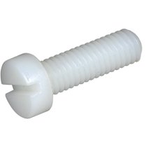 šroub válcová plast černé