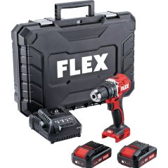FLEX Aku příklepová vrtačka PD 2G 18.0-EC set 2x 2,5Ah a nabíječka