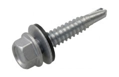 šroub farmářský ocel RAL 9006 stříbrná