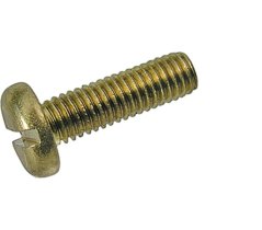 šroub válcová hl. mosaz bezPÚ