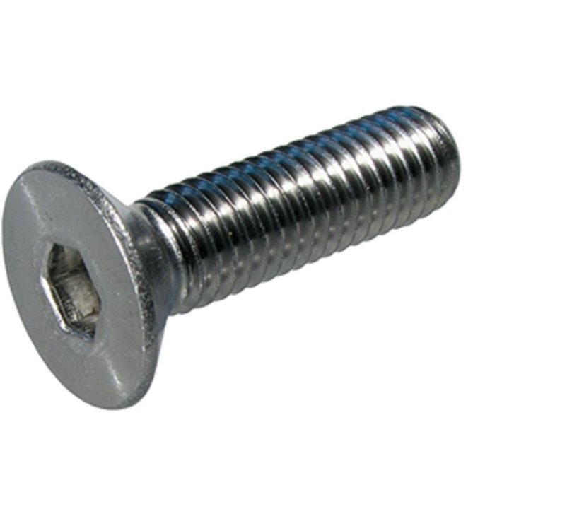 šroub zapuštěná nerez A2