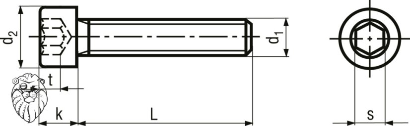 šroub válcová ocel 8.8 bezPÚ jemný závit