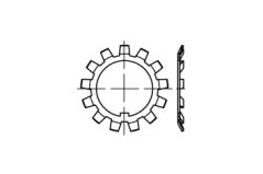 podložka pojistná ocel bezPÚ