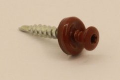 šroub farmářský torx ocel RAL 3009 červená