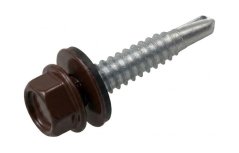 šroub farmářský ocel RAL 8017 hnědá
